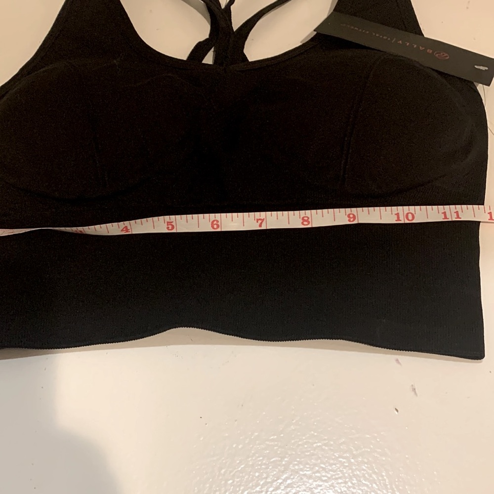 New with Tags! Black Sports Bra by Bally’s Total Fitness - Picture 8 of 9